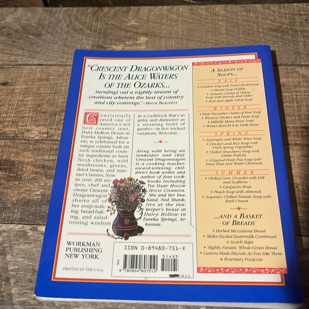 💚💰BOGO FREE Soup & Bread A Country Inn Cookbook